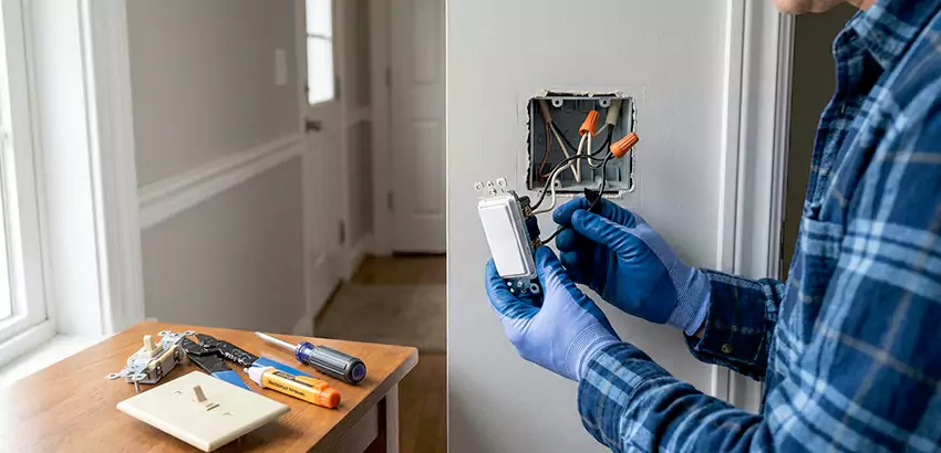 Motion Sensor Light Switch Replacement in Cartersville