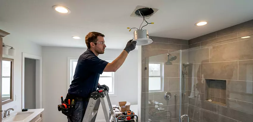 Bathroom and Shower Recessed Lighting Installation in Cartersville