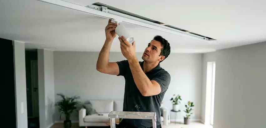 Recessed Track Lighting Installation in Cartersville