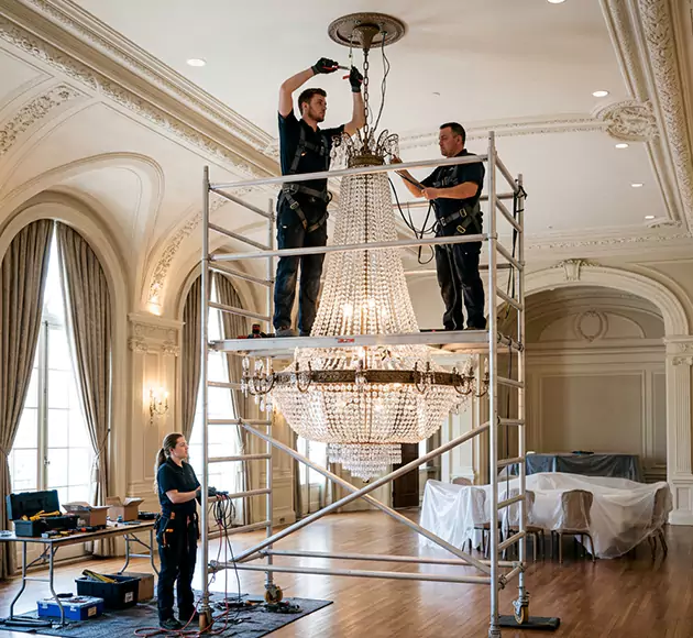 Professional Chandelier Installation: Your Local Fixture Team in Cartersville, GA